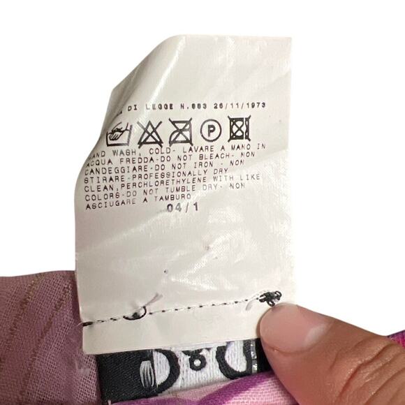 Dolce & Gabbana Women's Floral AOP Midi Skirt Size 30/40 - Picture 7 of 9